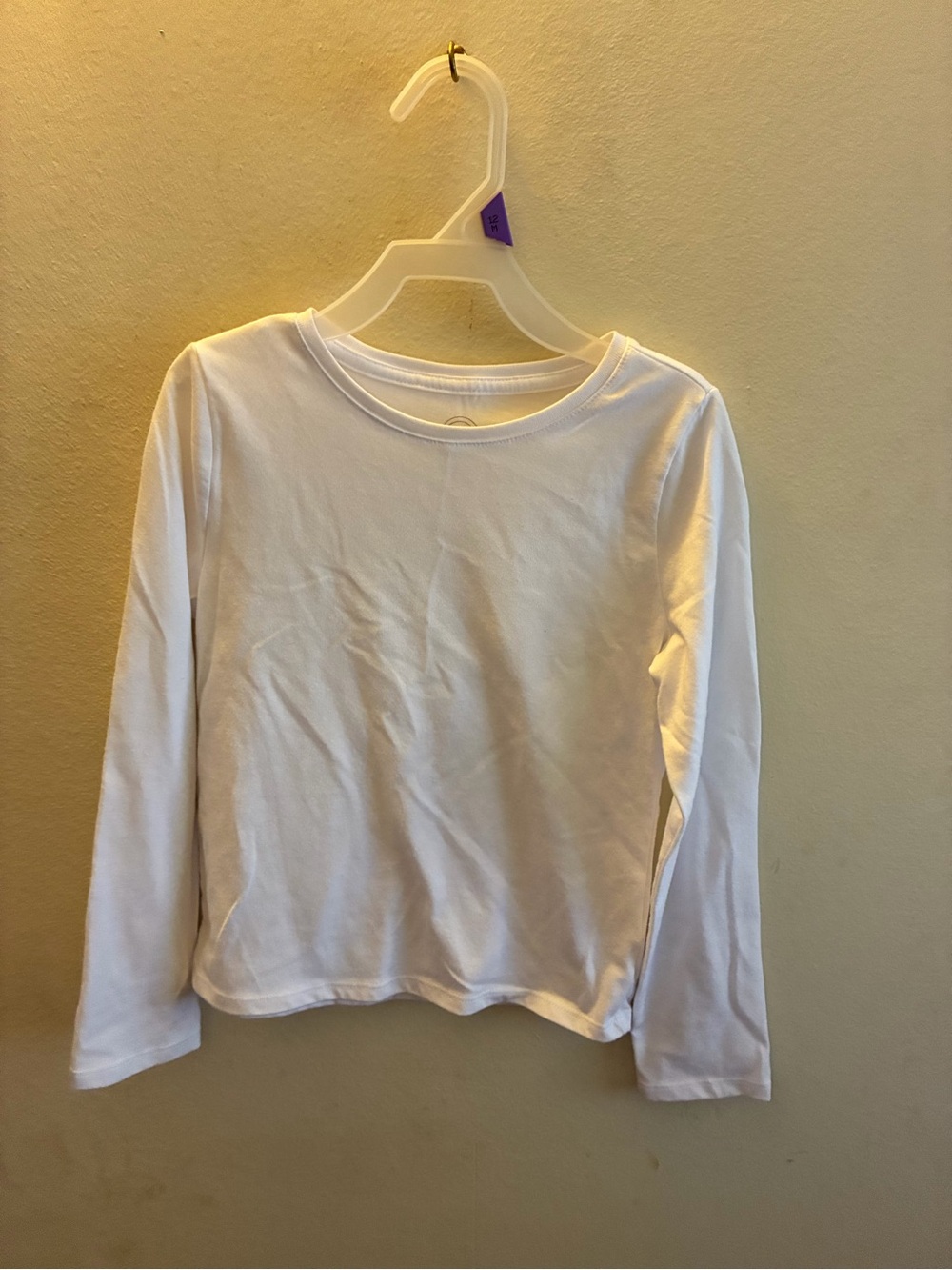 wonder nation White Long-Sleeve Crewneck Tee